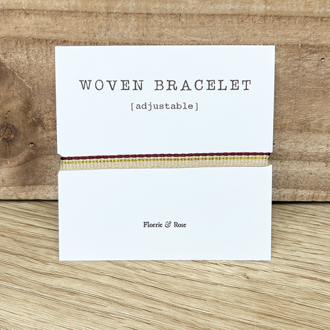 Woven Bracelet