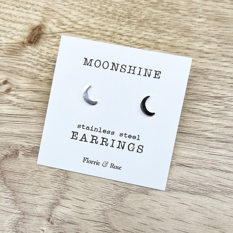 Moonshine Stud Earrings