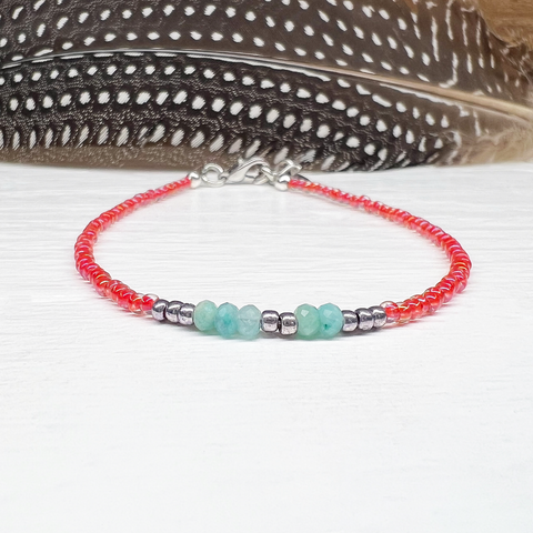 Watermelon Crush Anklet