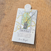 Silver 'the World' Tarot Card Pendant Necklace