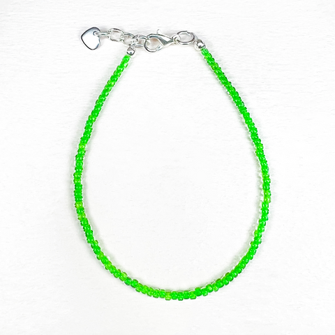 Neon Green Anklet